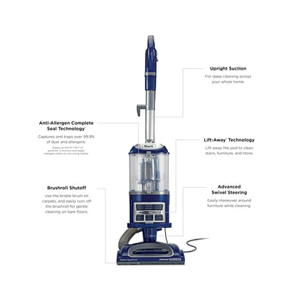 Shark Upright Vacuum, Navigator Lift-Away Deluxe